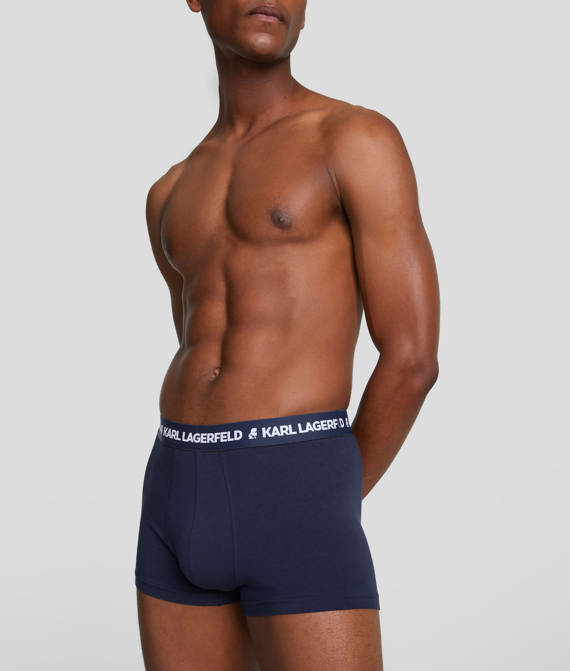 (image for) Smooth-Running KARL LOGO MONOCHROME TRUNKS - 3 PACK